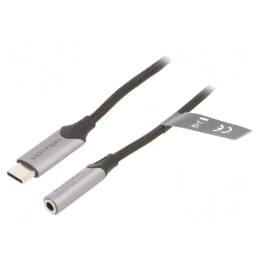 Cablu Audio Jack 3.5mm la USB-C 1m | Electronic-mag.ro | Componente Electronice