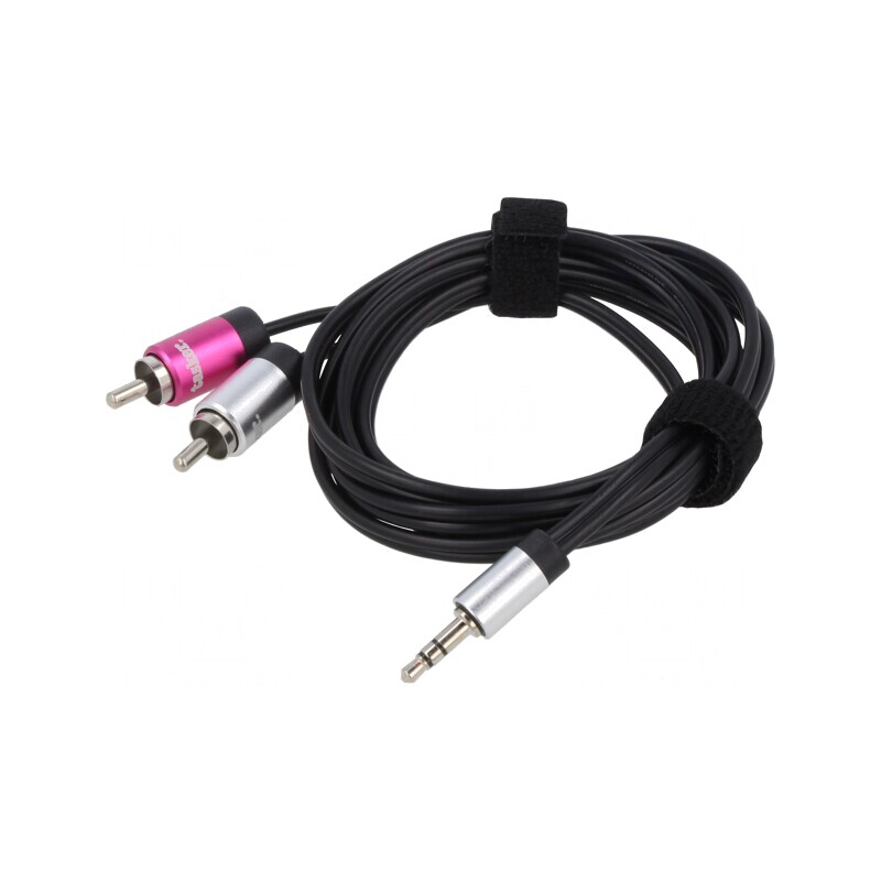 Cablu Audio Jack 3.5mm la RCA 1.5m Negru | Electronic-mag.ro | Componente Electronice Cablu Audio Jack 3.5mm la RCA 1.5m Negru | Electronic-mag.ro | Componente Electronice