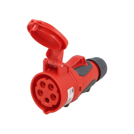 Conector de Alimentare AC Trifazat 16A 400VAC IP44 | Electronic-mag.ro | Componente Electronice