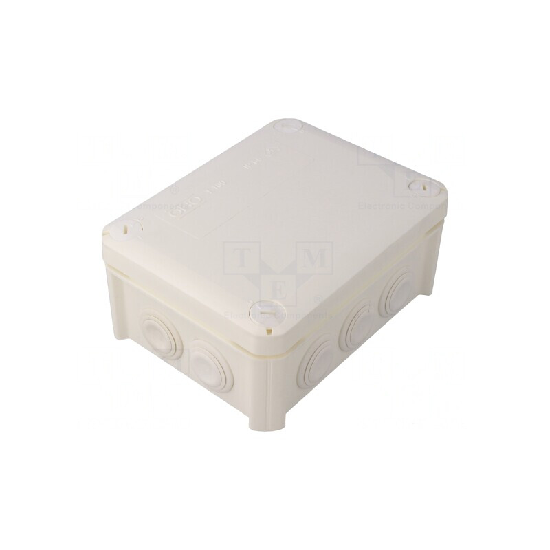 Cutie de Conexiuni IP66 116x150x67mm Albă | Electronic-mag.ro | Componente Electronice
