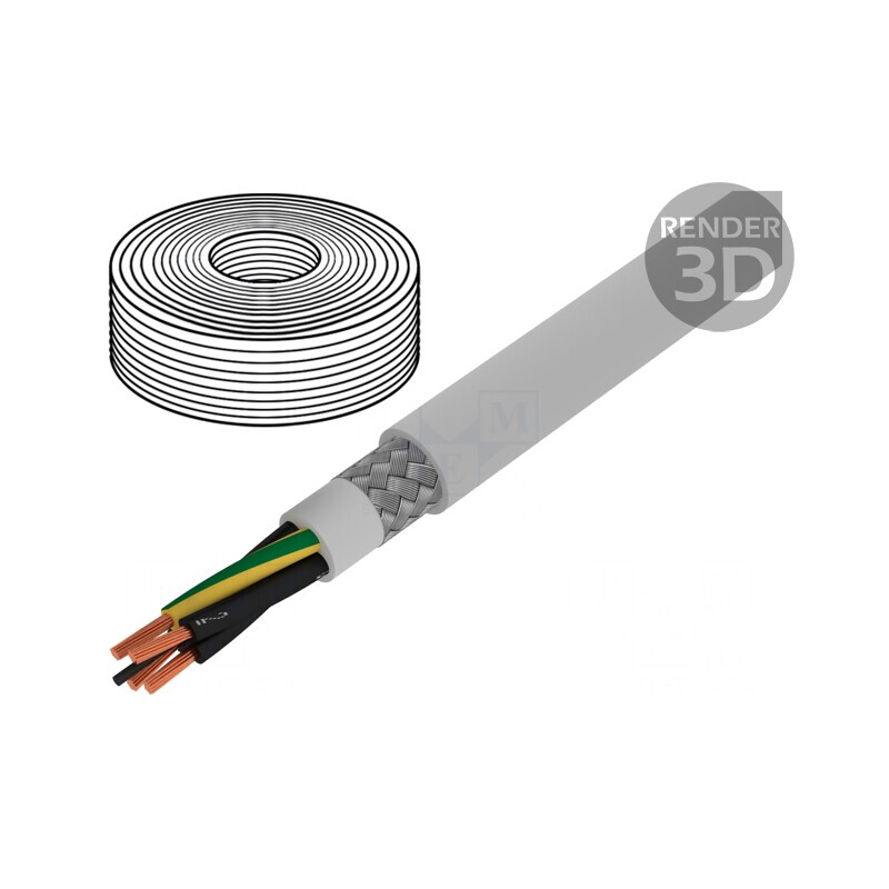 Cablu Electric 4G2,5mm2 PVC Gri | Electronic-mag.ro | Componente Electronice Cablu Electric 4G2,5mm2 PVC Gri | Electronic-mag.ro | Componente Electronice
