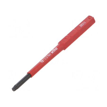 Tijă Torx® TX09 izolată 75mm 1kVAC | Electronic-mag.ro | Componente Electronice