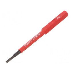 Tijă Izolată Plată 2,0x0,4mm 75mm | Electronic-mag.ro | Componente Electronice