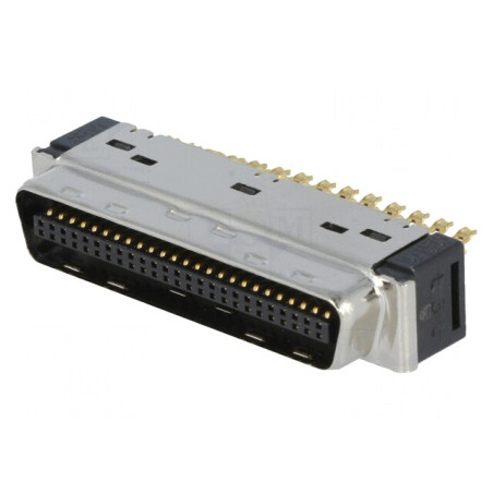 Conector MDR 50 PIN Ecranat pe Cablu Poliester Mufă Tată | Electronic-mag.ro | Componente Electronice