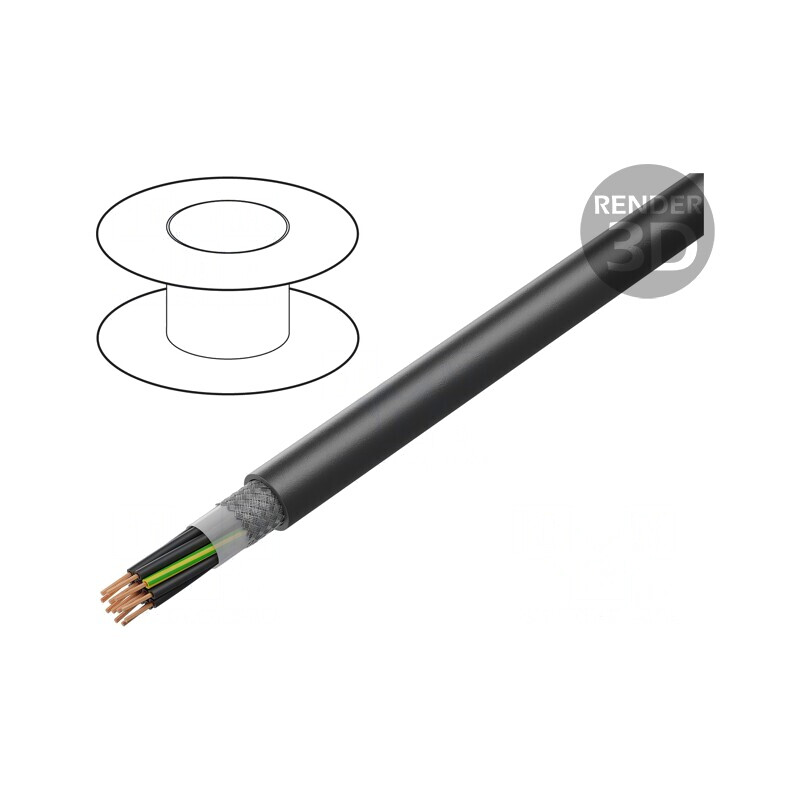Cablu ÖLFLEX ROBUST 215C 12G0,5mm2 Negru 300/500V | Electronic-mag.ro | Componente Electronice Cablu ÖLFLEX ROBUST 215C 12G0,5mm2 Negru 300/500V | Electronic-mag.ro | Componente Electronice