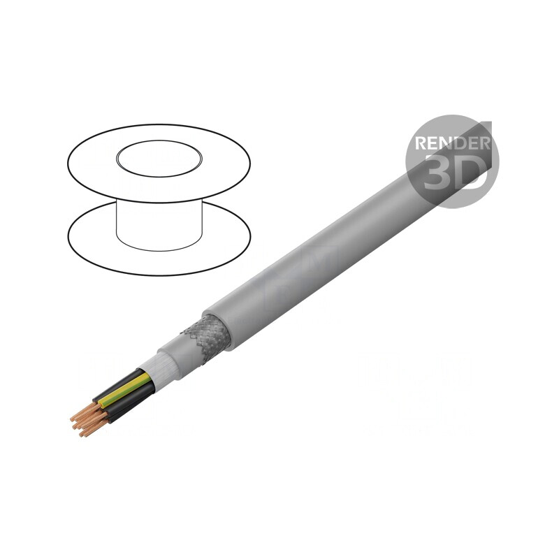 Cablu de Control ÖLFLEX FD 855 CP 7x0.5mm Gri | Electronic-mag.ro | Componente Electronice Cablu de Control ÖLFLEX FD 855 CP 7x0.5mm Gri | Electronic-mag.ro | Componente Electronice