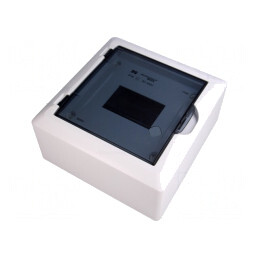 Carcasă Aparatură Modulară IP40 Albă 6 Module 400V | Electronic-mag.ro | Componente Electronice