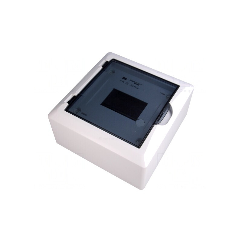 Carcasă Aparatură Modulară IP40 Albă 6 Module 400V | Electronic-mag.ro | Componente Electronice Carcasă Aparatură Modulară IP40 Albă 6 Module 400V | Electronic-mag.ro | Componente Electronice
