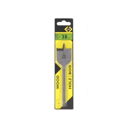 Burghiu Lemn 38mm HSS 160mm Flat | Electronic-mag.ro | Componente Electronice