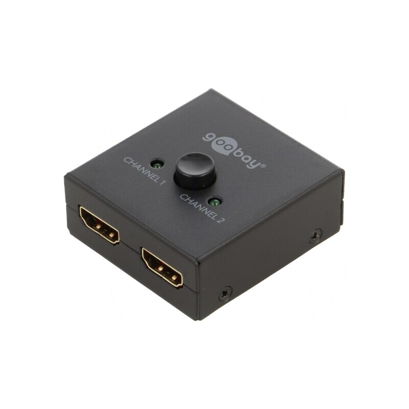Switch HDMI 1.4 HDCP 1.4 Negru 2 Intrări | Electronic-mag.ro | Componente Electronice