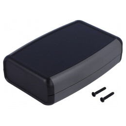 Carcasă universală neagră ABS 79x117x33 mm | Electronic-mag.ro | Componente Electronice