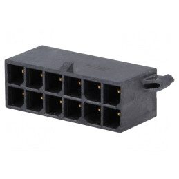 Soclu cablu-placă tată Mega-Fit 5,7mm 12 pini 23A | Electronic-mag.ro | Componente Electronice
