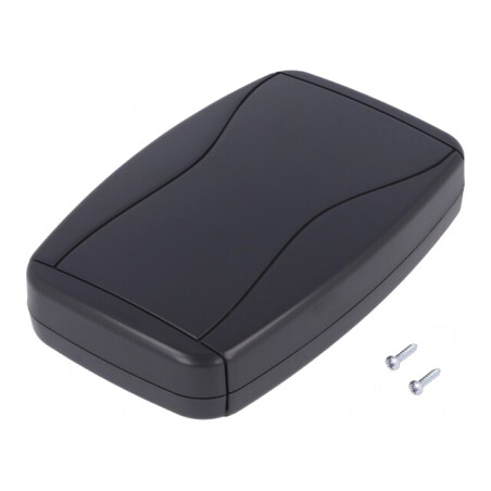 Carcasă universală neagră SPRINT ABS 74x114x24.7 mm | Electronic-mag.ro | Componente Electronice
