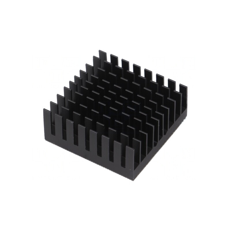 Radiator BGA Negru 35mm x 35mm | Electronic-mag.ro | Componente Electronice