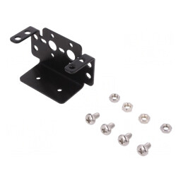 Suport Negru Piese Mecanice FPV Servomecanism Standard | Electronic-mag.ro | Componente Electronice