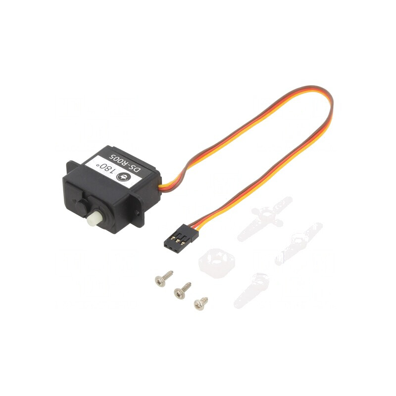 Servomecanism Analogic 4.8-6VDC 180° 30.4x16.6x31.5mm | Electronic-mag.ro | Componente Electronice