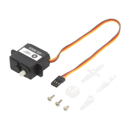 Servomecanism Analogic 4.8-6VDC 180° 30.4x16.6x31.5mm | Electronic-mag.ro | Componente Electronice