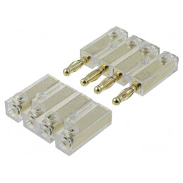 Conector Difuzoare Aurit 4mm2