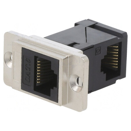 Adaptor DUALSLIM Cat 6 8p8c 29mm | Electronic-mag.ro | Componente Electronice