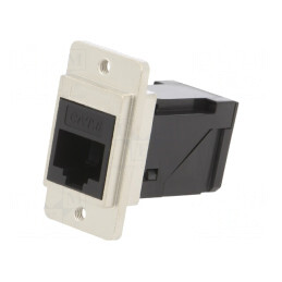 Adaptor DUALSLIM Cat 6 8p8c 29mm M3 | Electronic-mag.ro | Componente Electronice