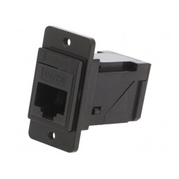 Adaptor DUALSLIM Cat 6 8p8c 29mm M3 | Electronic-mag.ro | Componente Electronice