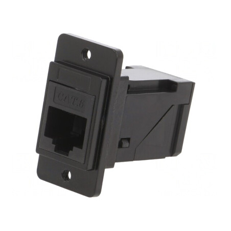 Adaptor DUALSLIM Cat 6 8p8c 29mm M3 | Electronic-mag.ro | Componente Electronice