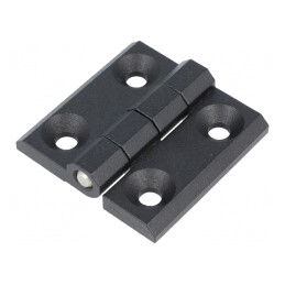 Balama Neagră Aliaj Aluminiu și Zinc 50mm x 50mm | Electronic-mag.ro | Componente Electronice