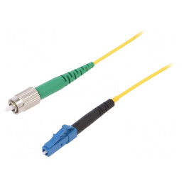 Patch Cord Fibră Optică FC/APC la LC/UPC 3m 9/125um | Electronic-mag.ro | Componente Electronice