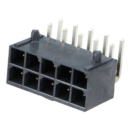 Conector Mega-Fit 5.7mm 10 pini 23A | Electronic-mag.ro | Componente Electronice