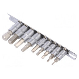 Set Chei Imbus și Tubulare 9 Bucăți Oțel Crom-Vanadiu | Electronic-mag.ro | Componente Electronice