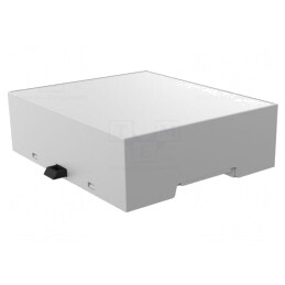 Carcasă DIN 90x106,2x32mm Gri | Electronic-mag.ro | Componente Electronice