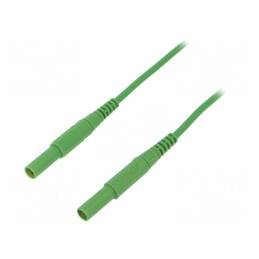 Cablu de măsurare 16A mufă banană 4 mm dublă | Electronic-mag.ro | Componente Electronice