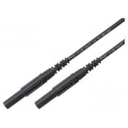 Cablu de măsurare 16A cu mufe banana 4 mm | Electronic-mag.ro | Componente Electronice
