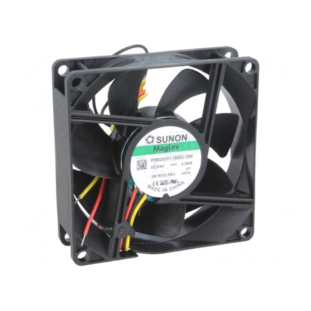 Ventilator axial 24V 80x80mm | Electronic-mag.ro | Componente Electronice