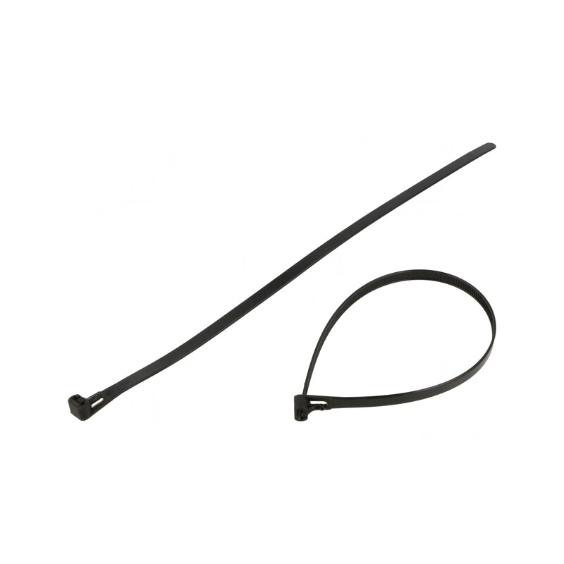 Colier de strângere poliamidă 300mm x 7,2mm | Electronic-mag.ro | Componente Electronice