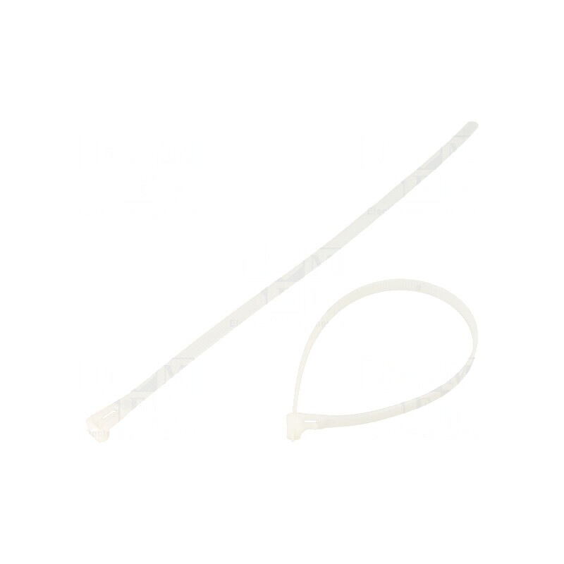 Colier de strângere poliamidă 300mm 7,2mm | Electronic-mag.ro | Componente Electronice