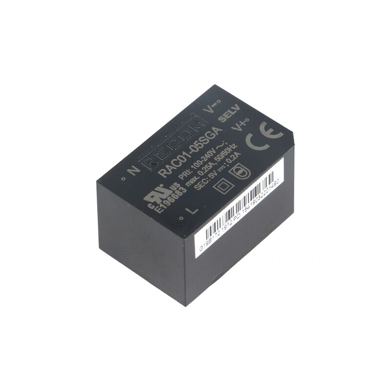 Convertor AC/DC 5V 200mA PCB | Electronic-mag.ro | Componente Electronice