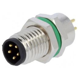 Conector M8 5 PIN Montare Panou 3A | Electronic-mag.ro | Componente Electronice