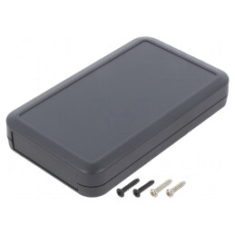Carcasă Universală Gri Închis ABS 69x115x19.5mm | Electronic-mag.ro | Componente Electronice