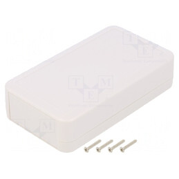 Carcasă universală albă IP40 76x135x35mm LC ABS | Electronic-mag.ro | Componente Electronice
