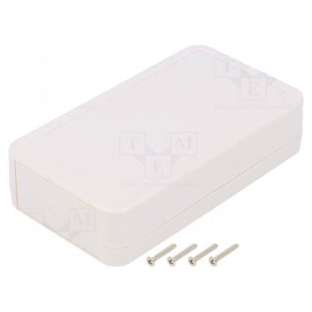 Carcasă universală albă IP40 76x135x35mm LC ABS | Electronic-mag.ro | Componente Electronice