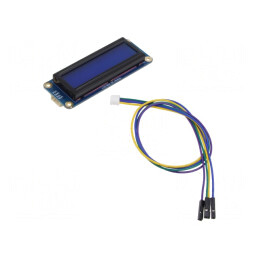 Afișaj LCD Alfanumeric 16x2 Albastru 87x32x13mm LED PIN 4