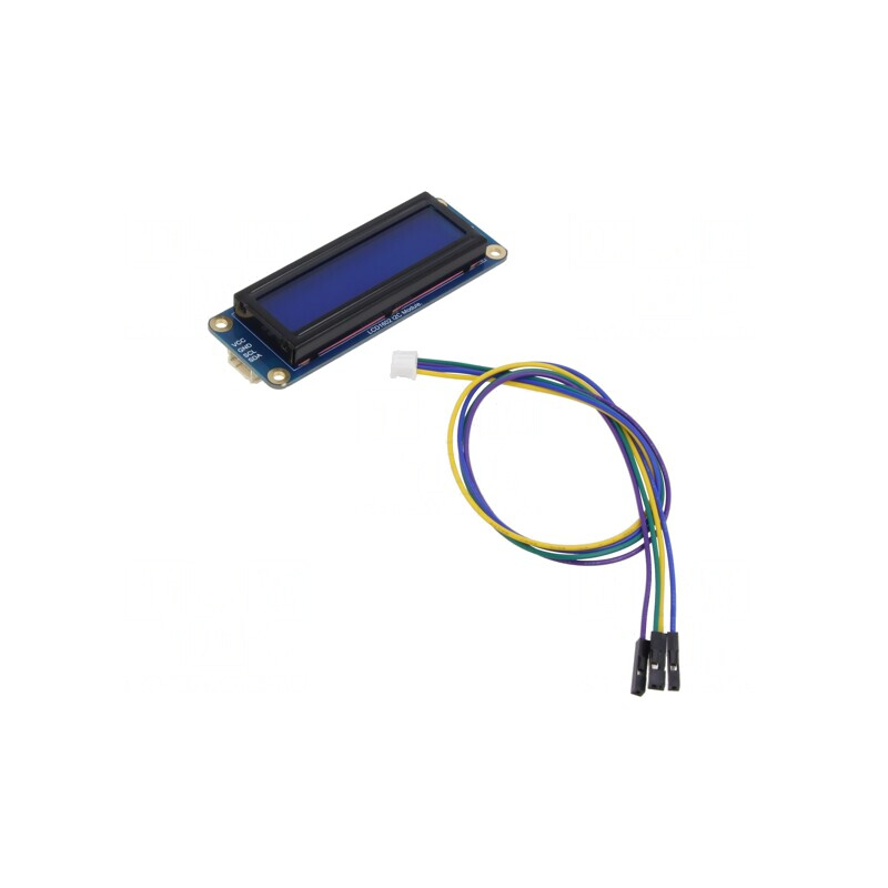 Afișaj LCD Alfanumeric 16x2 Albastru 87x32x13mm LED PIN 4 | Electronic-mag.ro | Componente Electronice