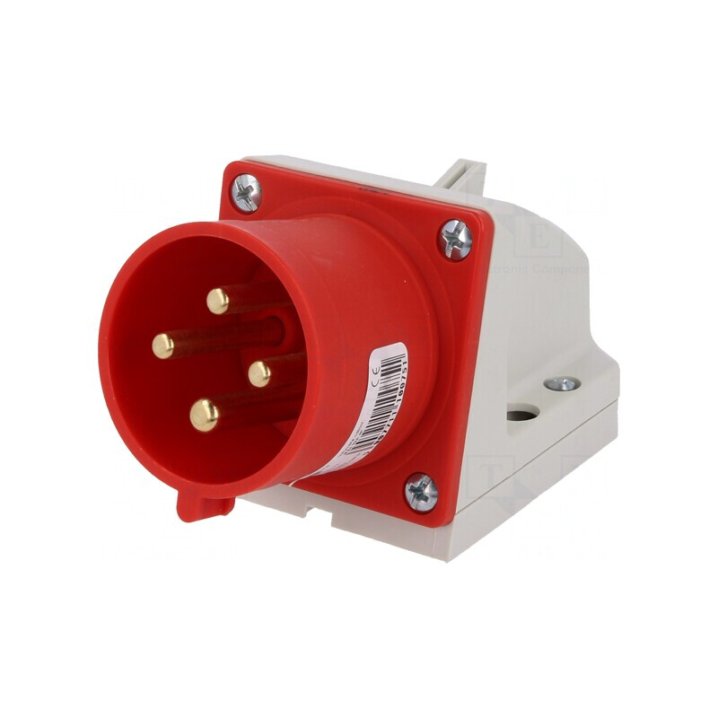 Conector Alimentare AC Trifazat 32A 400VAC IP44 | Electronic-mag.ro | Componente Electronice