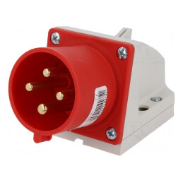 Conector Alimentare AC Trifazat 32A 400VAC IP44 | Electronic-mag.ro | Componente Electronice