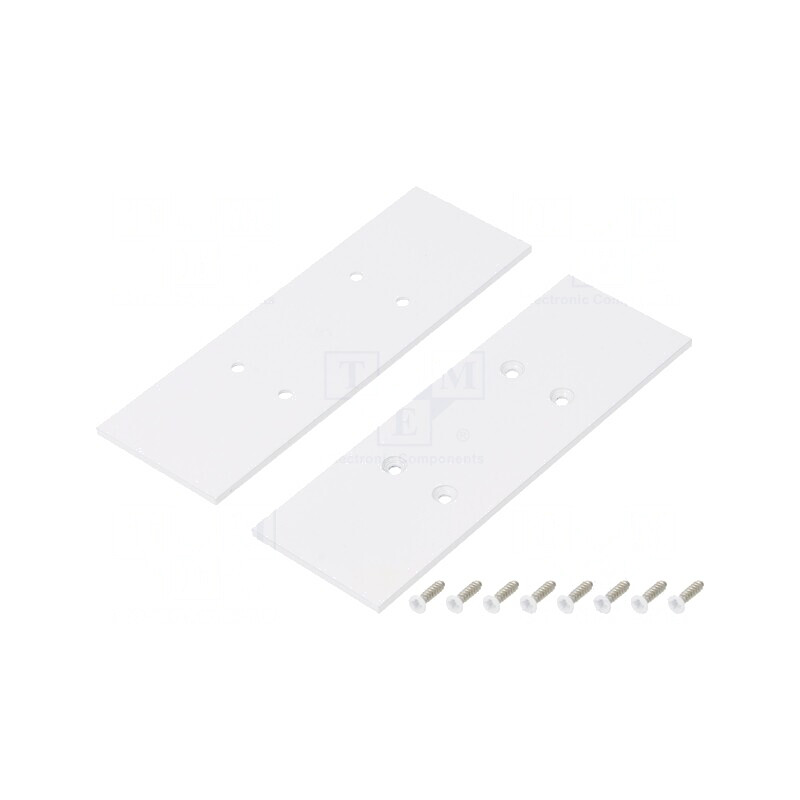 Obturator Alb pentru Profile LED, 2 Buc, 33.4x99.3x2mm | Electronic-mag.ro | Componente Electronice Obturator Alb pentru Profile LED, 2 Buc, 33.4x99.3x2mm | Electronic-mag.ro | Componente Electronice
