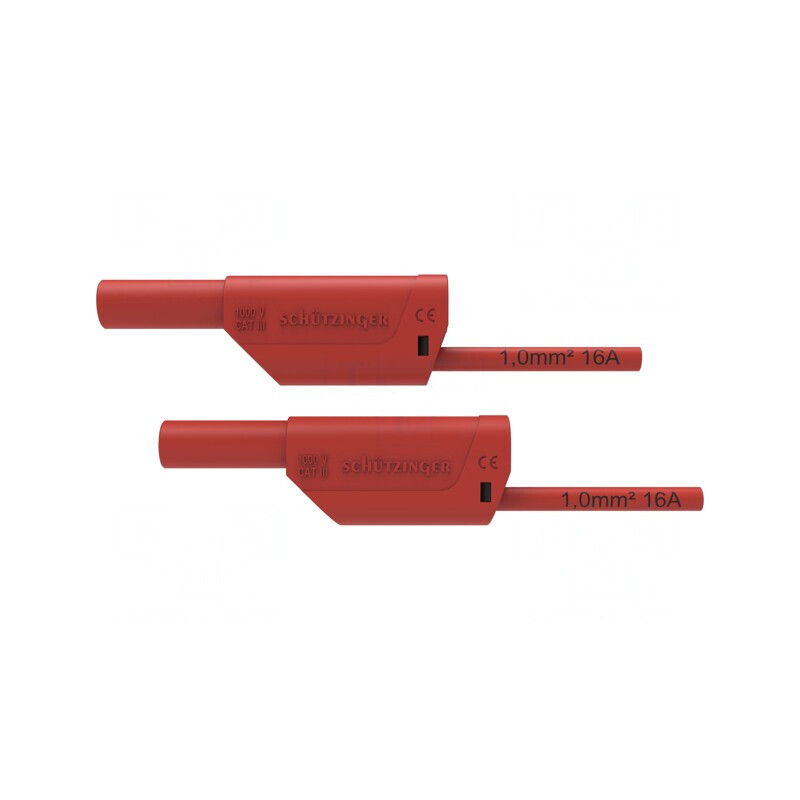 Cablu de măsurare 16A cu mufe banană 4mm | Electronic-mag.ro | Componente Electronice