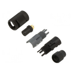 Mufă Circulară 5 PIN 125V pentru Cablu | Electronic-mag.ro | Componente Electronice
