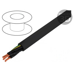 Cablu Ecranat BiT 1000 CY FR 4G6mm2 Cupru Cositorit