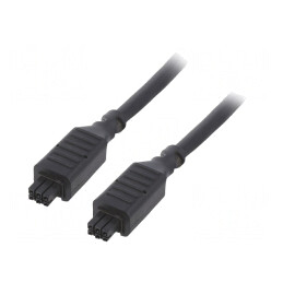 Cablu Nano-Fit 4 Pin 0,5m 8A PVC 20AWG | Electronic-mag.ro | Componente Electronice